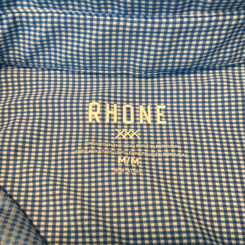 Rhone Commuter Button Down Short Sleeve | Medium